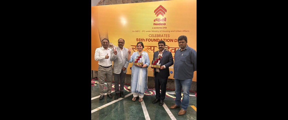 HUDCO 56th Foundation Day recognition